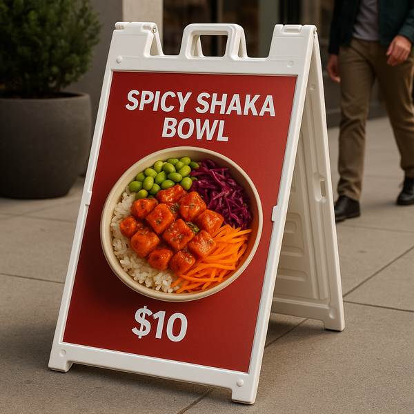 A-Frame Sidewalk Signs