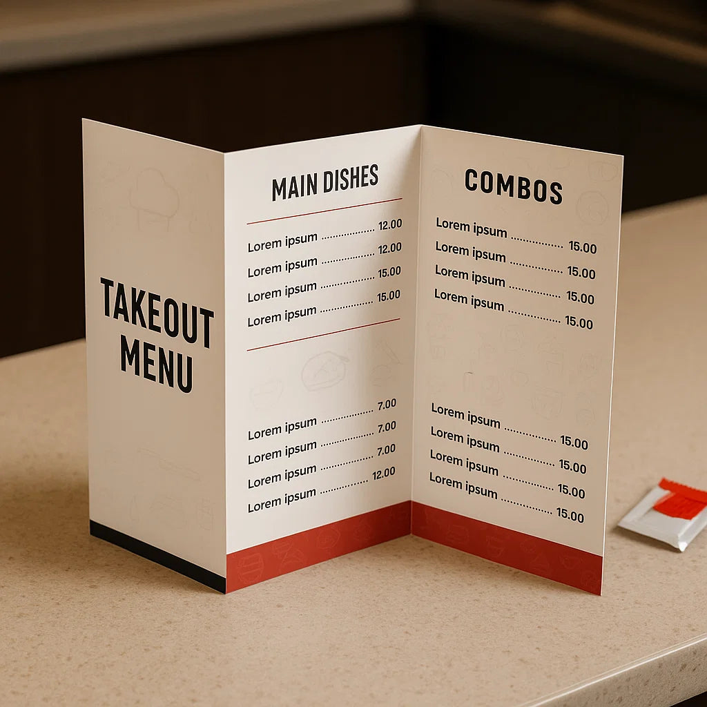 Brochure Menus