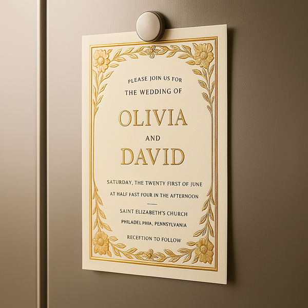 Foil Invitations